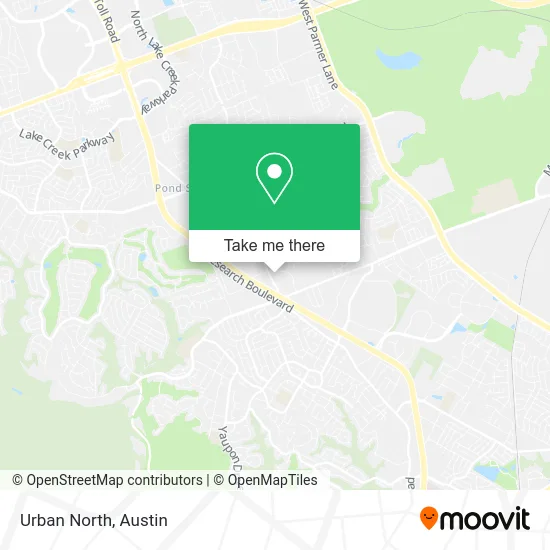Urban North map
