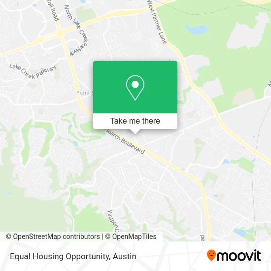 Equal Housing Opportunity map