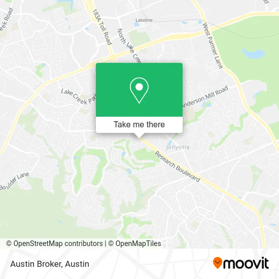 Austin Broker map