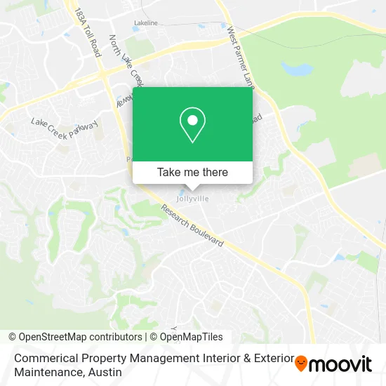 Commerical Property Management Interior & Exterior Maintenance map