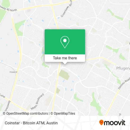 Coinstar - Bitcoin ATM map