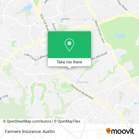 Farmers Insurance map