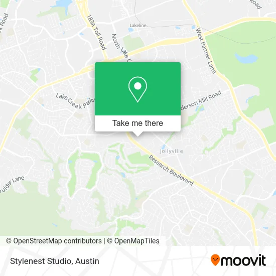 Stylenest Studio map