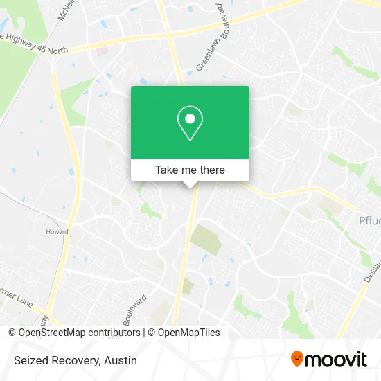 Seized Recovery map
