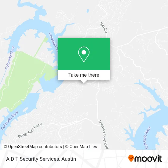 A D T Security Services map