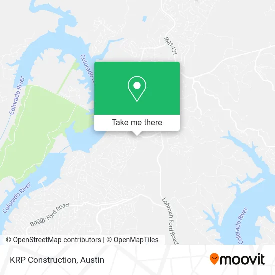 KRP Construction map