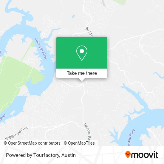 Powered by Tourfactory map