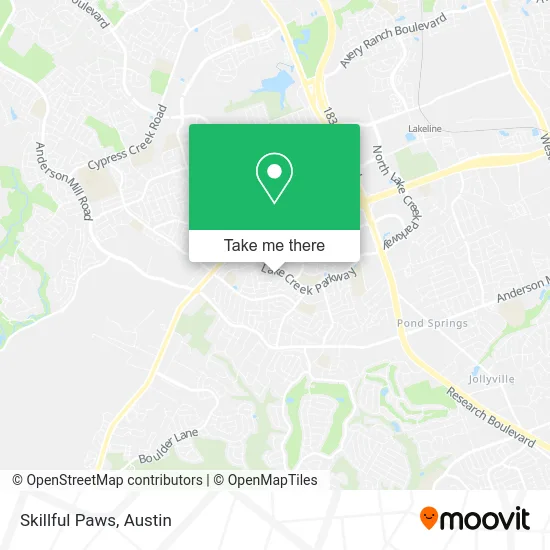 Skillful Paws map