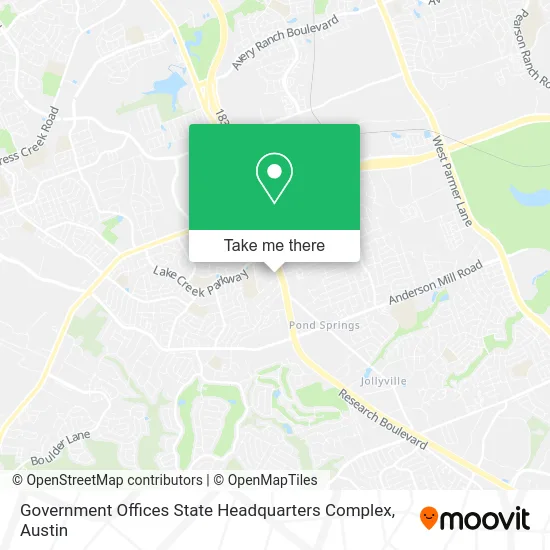 Government Offices State Headquarters Complex map