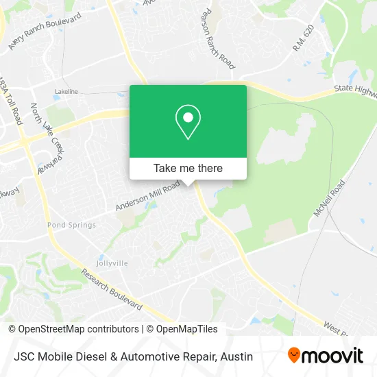 JSC Mobile Diesel & Automotive Repair map