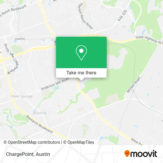 ChargePoint map
