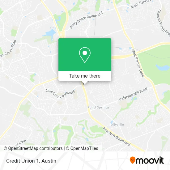 Credit Union 1 map