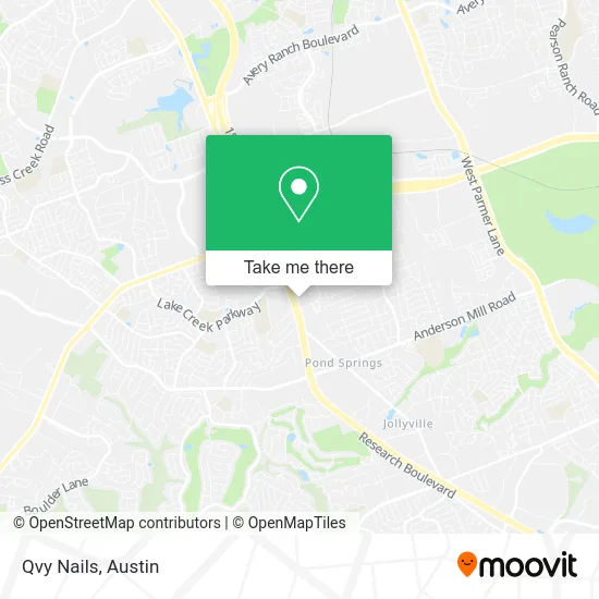 Qvy Nails map