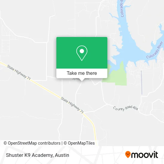 Shuster K9 Academy map