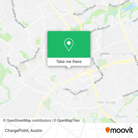 ChargePoint map