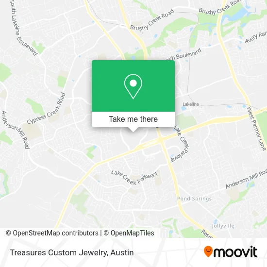 Treasures Custom Jewelry map