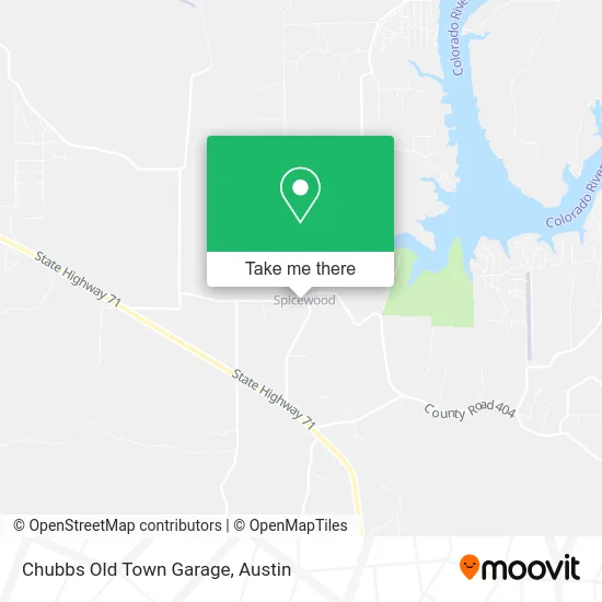 Chubbs Old Town Garage map