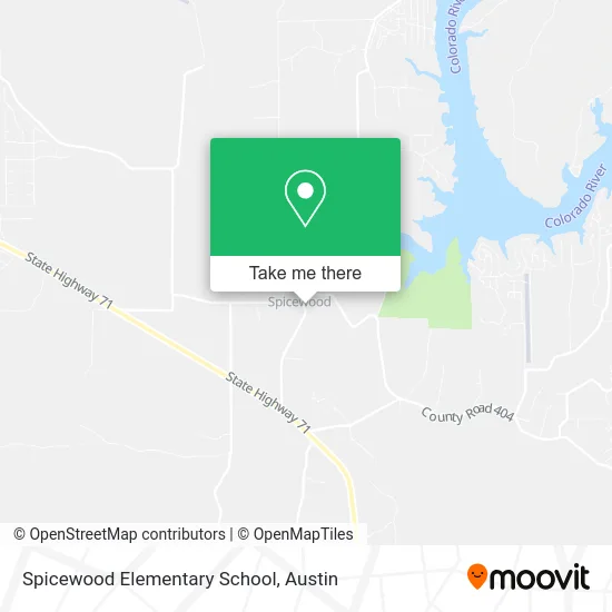 Spicewood Elementary School map