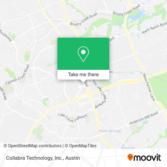 Collabra Technology, Inc. map