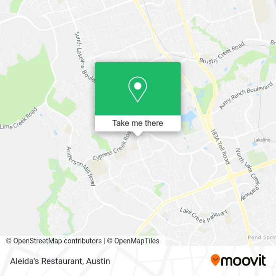 Mapa de Aleida's Restaurant