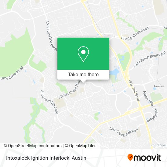 Intoxalock Ignition Interlock map