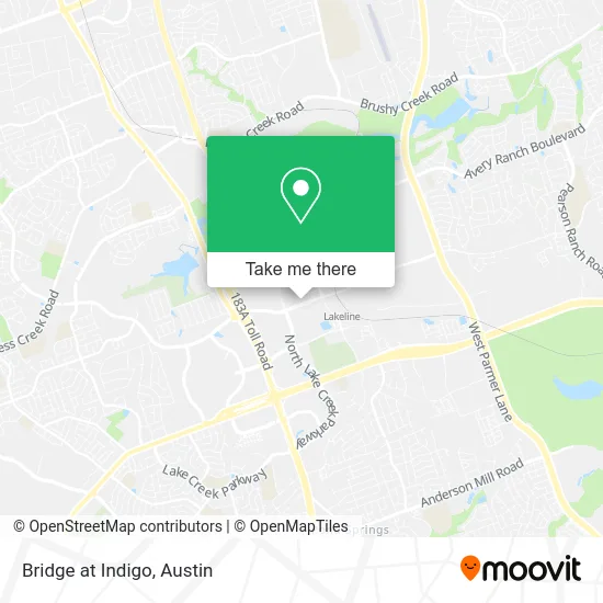 Bridge at Indigo map