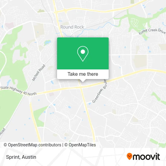 Sprint map