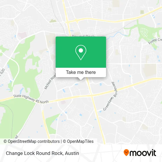 Change Lock Round Rock map