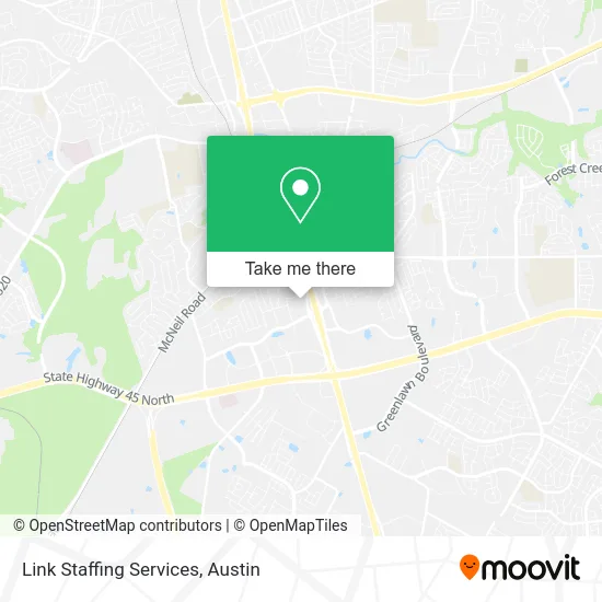 Link Staffing Services map