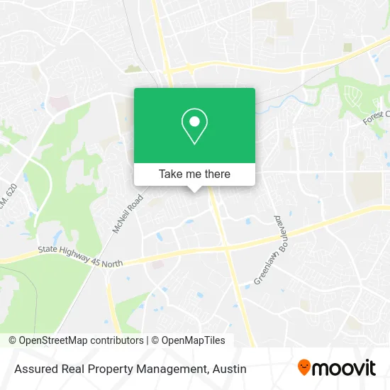 Assured Real Property Management map