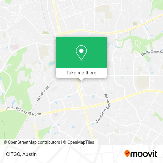 CITGO map