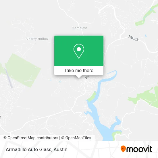 Armadillo Auto Glass map
