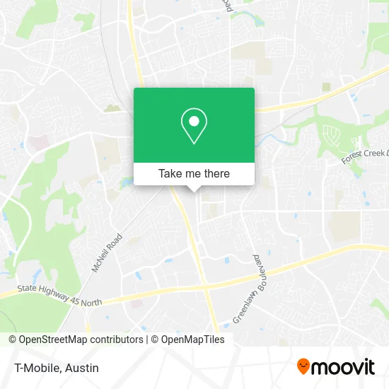 T-Mobile map