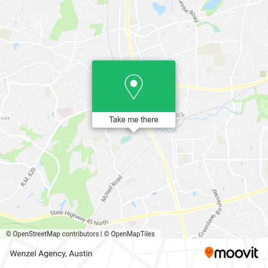 Mapa de Wenzel Agency