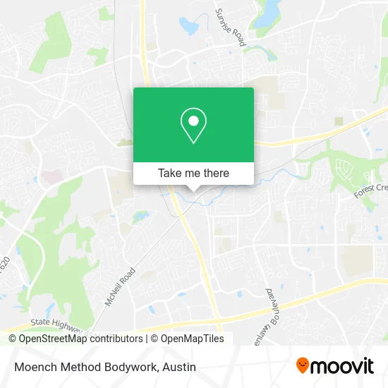 Moench Method Bodywork map