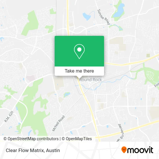 Clear Flow Matrix map