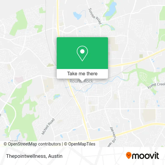 Thepointwellness map