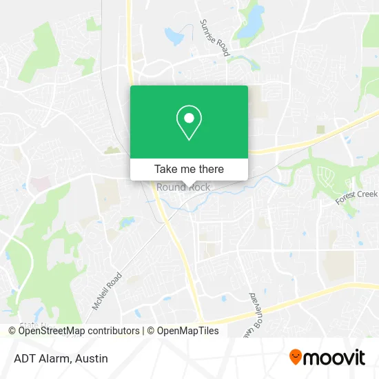 Mapa de ADT Alarm