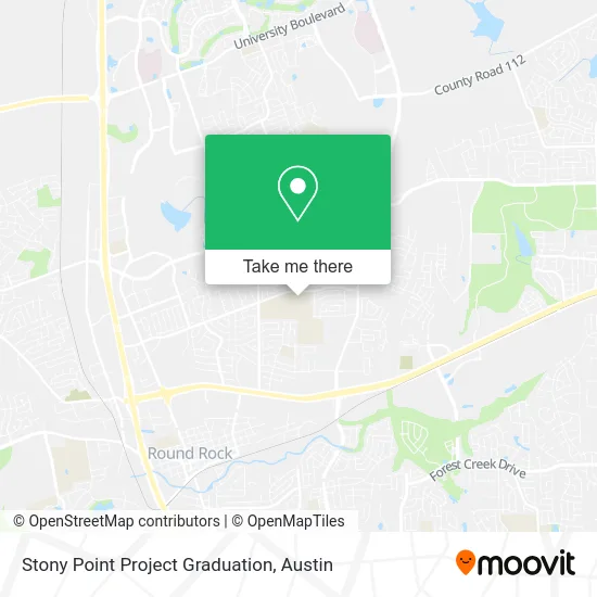 Stony Point Project Graduation map