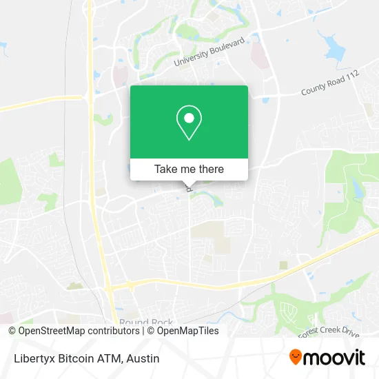 Libertyx Bitcoin ATM map