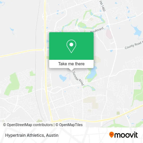 Hypertrain Athletics map