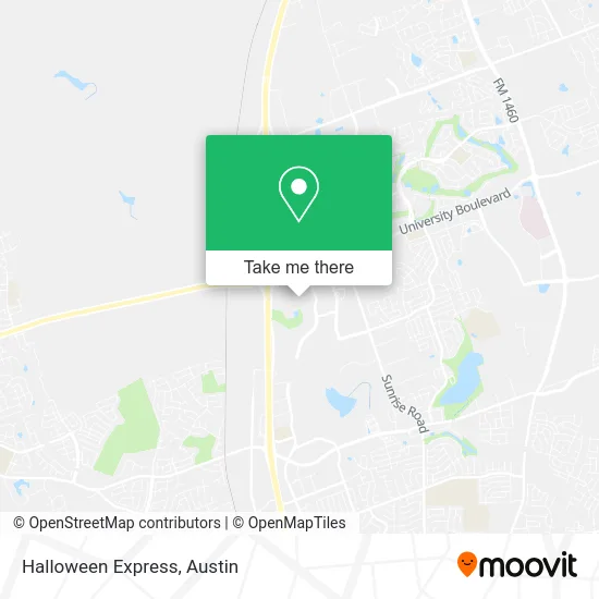 Halloween Express map