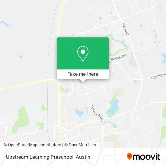 Upstream Learning Preschool map