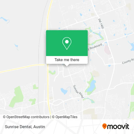 Sunrise Dental map