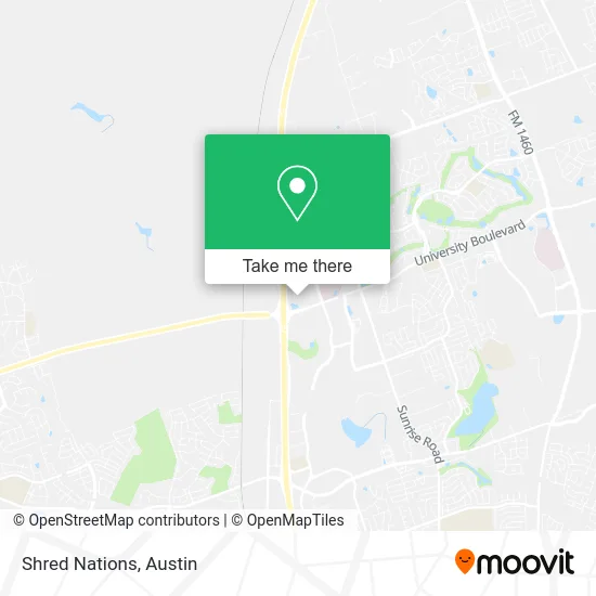 Shred Nations map