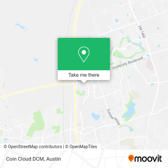 Coin Cloud DCM map