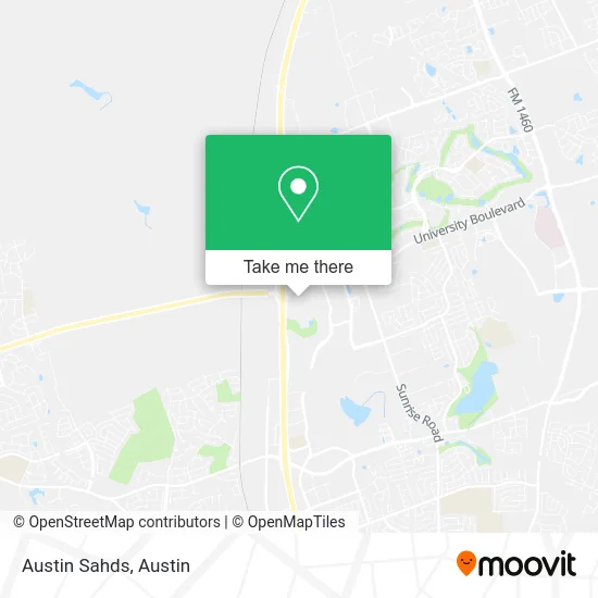Austin Sahds map