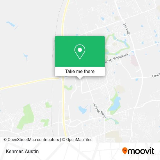 Kenmar map