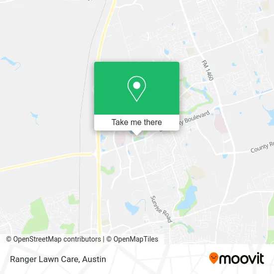 Ranger Lawn Care map