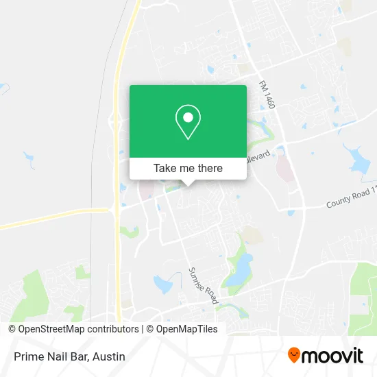 Prime Nail Bar map